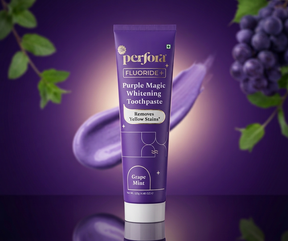 Perfora Purple Magic Whitening Toothpaste